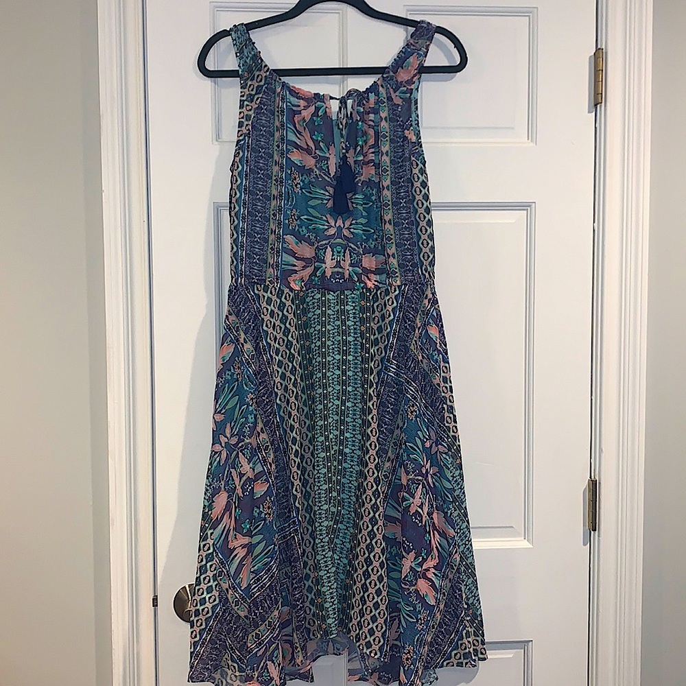 Nanette Lapore Floral Faux Wrap Flowy Dress 10 - Picture 8 of 10